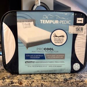 King Size TEMPUR-PEDIC pro cool mattress Protector